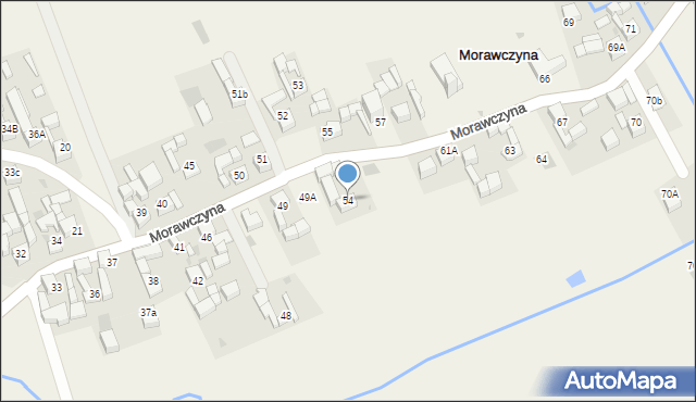 Morawczyna, Morawczyna, 54, mapa Morawczyna