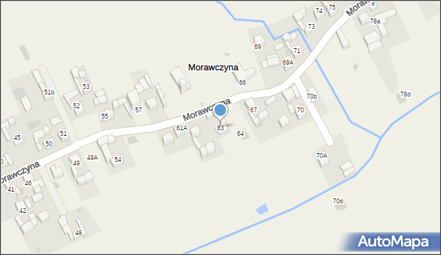 Morawczyna, Morawczyna, 63, mapa Morawczyna