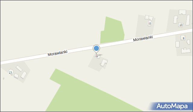 Morawianki, Morawianki, 12, mapa Morawianki