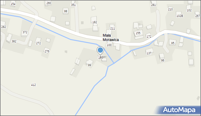 Morawica, Morawica, 183, mapa Morawica