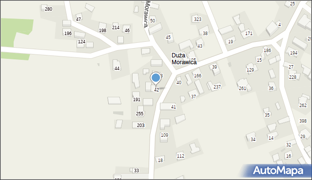 Morawica, Morawica, 42, mapa Morawica