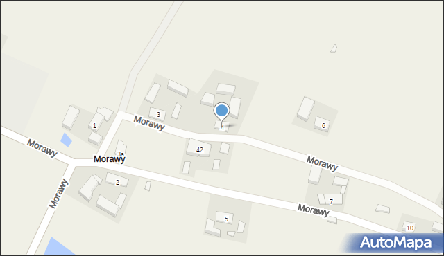 Morawy, Morawy, 4, mapa Morawy