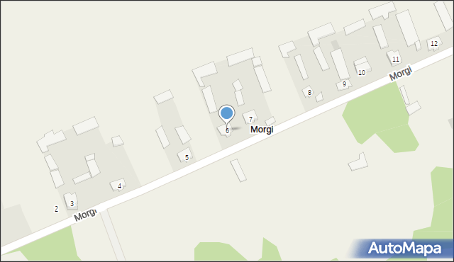 Morgi, Morgi, 6, mapa Morgi