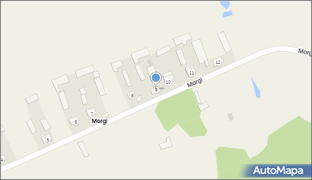 Morgi, Morgi, 9, mapa Morgi