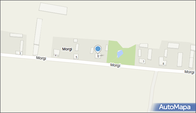 Morgi, Morgi, 6, mapa Morgi