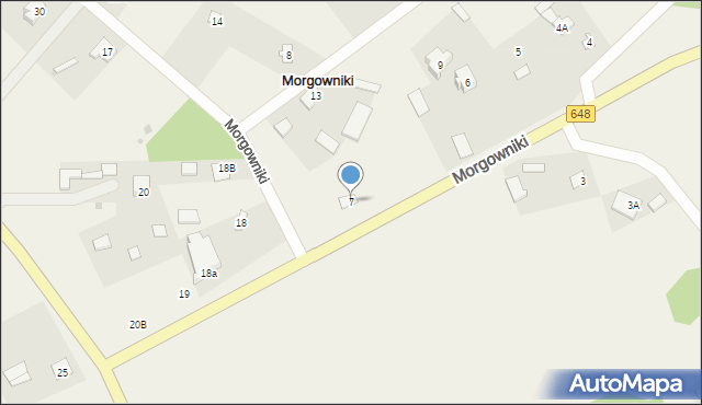 Morgowniki, Morgowniki, 7, mapa Morgowniki