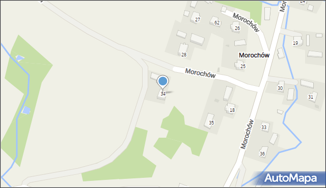 Morochów, Morochów, 34, mapa Morochów