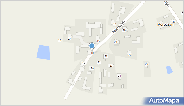 Moroczyn, Moroczyn, 18, mapa Moroczyn