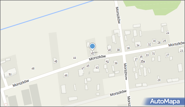 Morszków, Morszków, 42, mapa Morszków