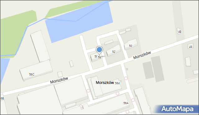 Morszków, Morszków, 54, mapa Morszków