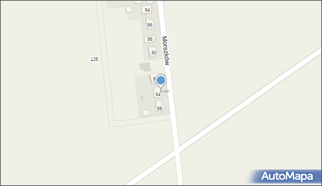 Morszków, Morszków, 96, mapa Morszków