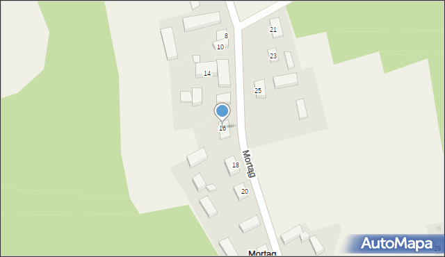 Mortąg, Mortąg, 16, mapa Mortąg