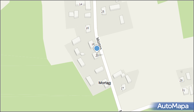 Mortąg, Mortąg, 20, mapa Mortąg