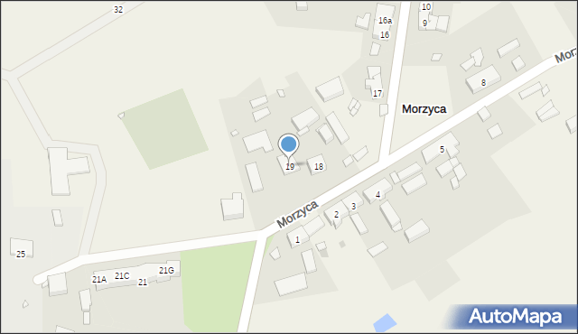 Morzyca, Morzyca, 19, mapa Morzyca