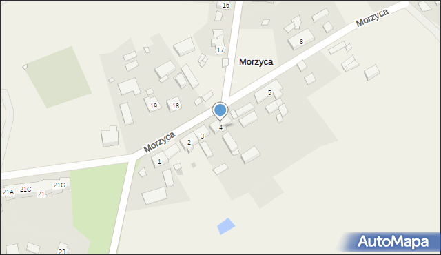 Morzyca, Morzyca, 4, mapa Morzyca