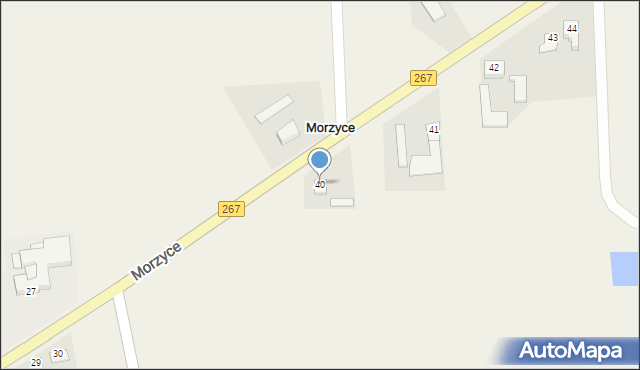 Morzyce, Morzyce, 3, mapa Morzyce