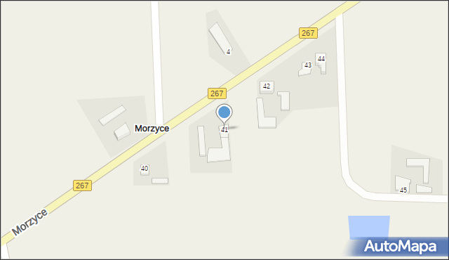 Morzyce, Morzyce, 5, mapa Morzyce