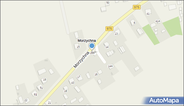 Morzychna, Morzychna, 16A, mapa Morzychna