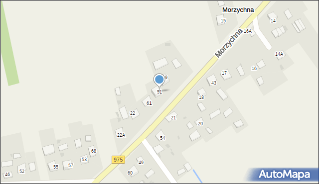 Morzychna, Morzychna, 51, mapa Morzychna