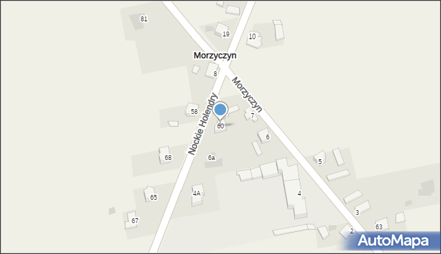 Morzyczyn, Morzyczyn, 60, mapa Morzyczyn