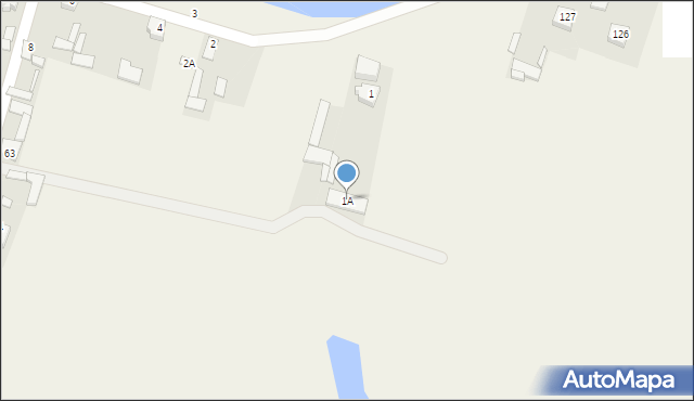 Morzyczyn Włościański, Morzyczyn Włościański, 1A, mapa Morzyczyn Włościański