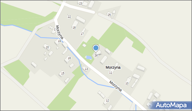 Morzyna, Morzyna, 14, mapa Morzyna