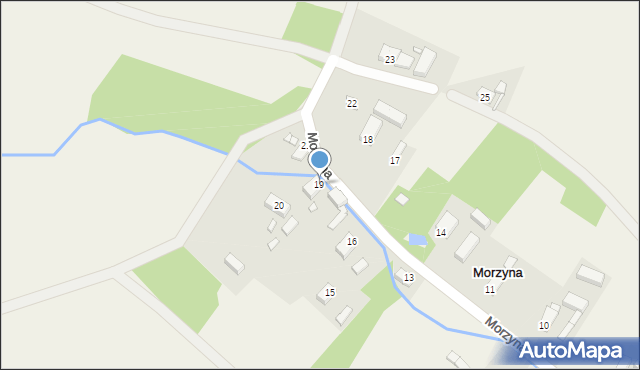 Morzyna, Morzyna, 19, mapa Morzyna