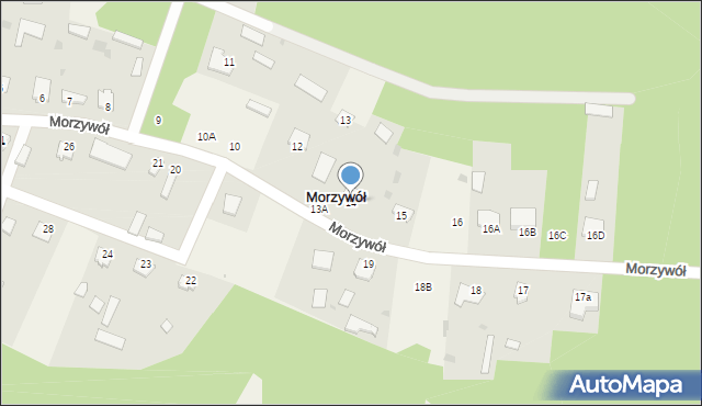 Morzywół, Morzywół, 14, mapa Morzywół