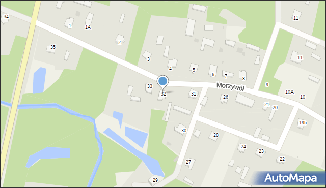 Morzywół, Morzywół, 32, mapa Morzywół