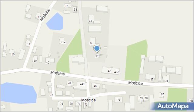 Mościce, Mościce, 35, mapa Mościce