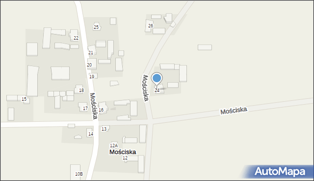 Mościska, Mościska, 24, mapa Mościska