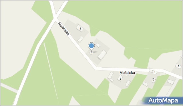 Mościska, Mościska, 7, mapa Mościska
