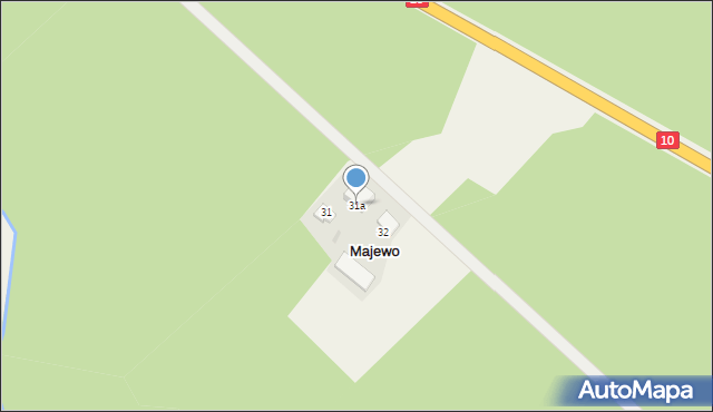 Mościska, Mościska, 31a, mapa Mościska