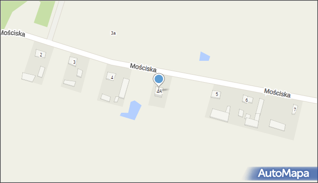 Mościska, Mościska, 4A, mapa Mościska