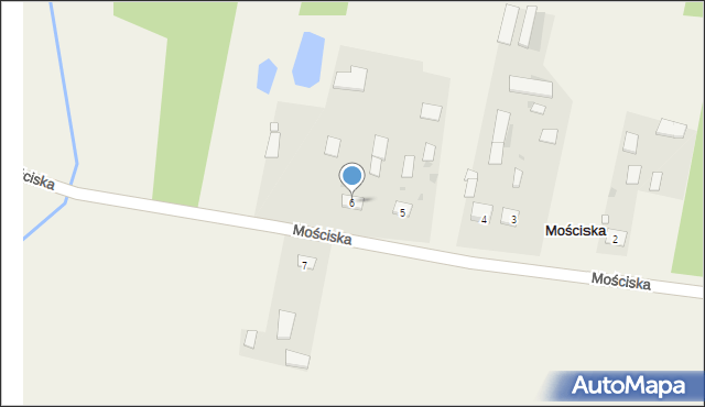 Mościska, Mościska, 6, mapa Mościska