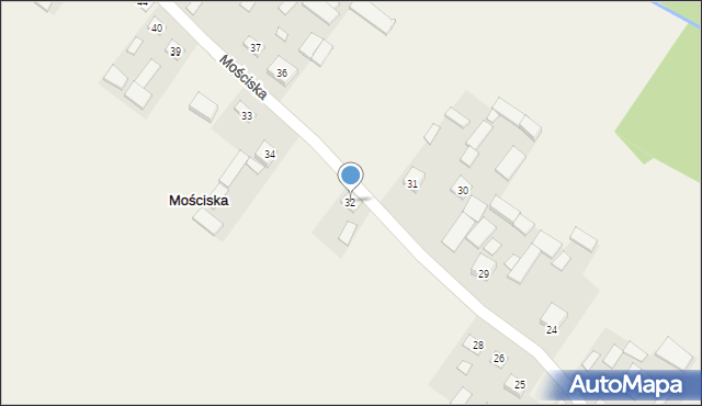 Mościska, Mościska, 32, mapa Mościska