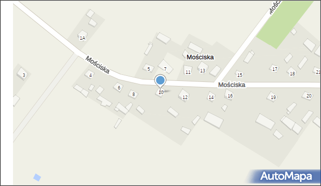 Mościska, Mościska, 10, mapa Mościska