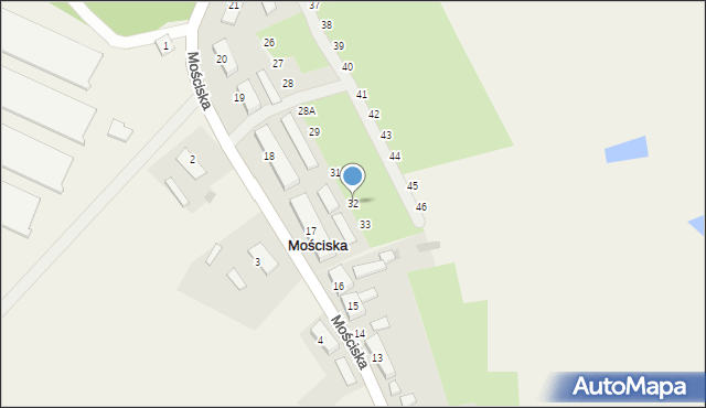 Mościska, Mościska, 32, mapa Mościska