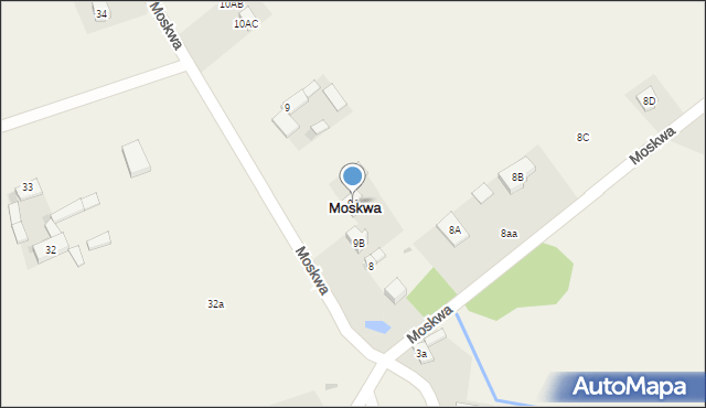 Moskwa, Moskwa, 9A, mapa Moskwa