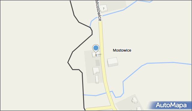 Mostowice, Mostowice, 8, mapa Mostowice