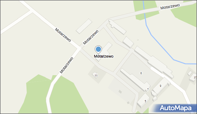 Motarzewo, Motarzewo, 6a, mapa Motarzewo