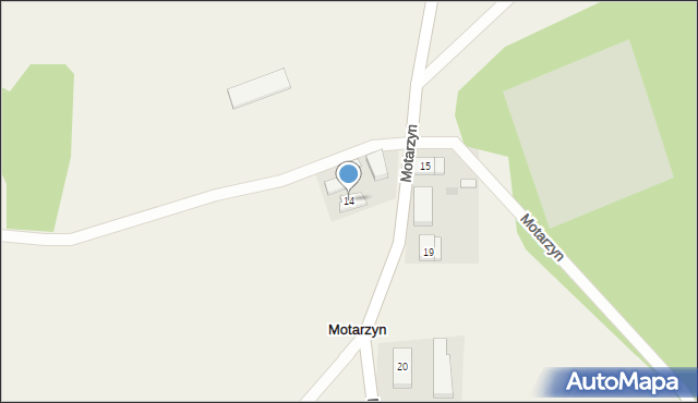 Motarzyn, Motarzyn, 14, mapa Motarzyn