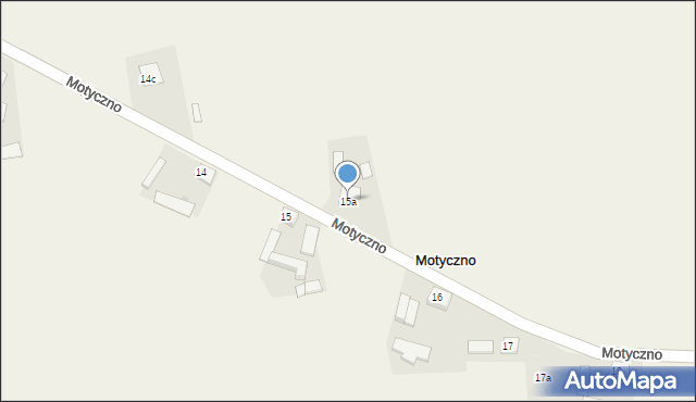 Motyczno, Motyczno, 15a, mapa Motyczno