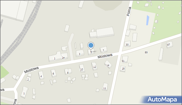 Nowe Skalmierzyce, Mostowa, 5, mapa Nowe Skalmierzyce