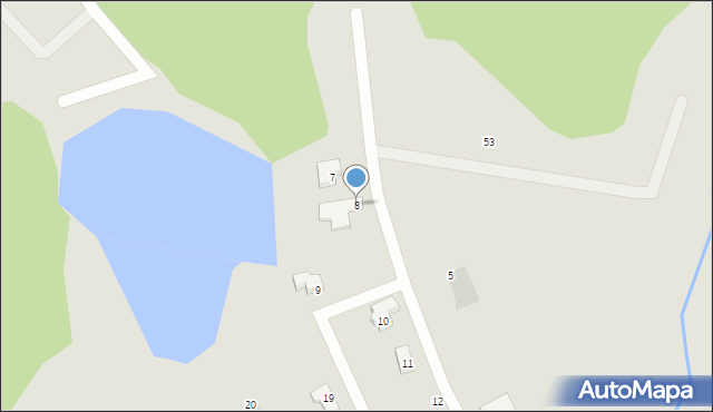 Nowogard, Monte Cassino, 8, mapa Nowogard