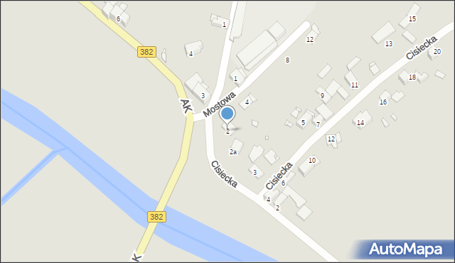 Paczków, Mostowa, 2, mapa Paczków