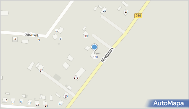 Piotrków Kujawski, Mostowa, 17a, mapa Piotrków Kujawski