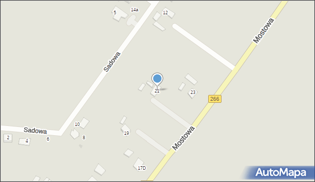 Piotrków Kujawski, Mostowa, 21, mapa Piotrków Kujawski