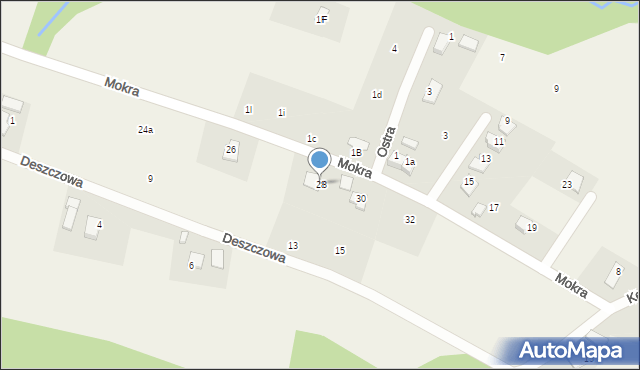 Pisarzowice, Mokra, 28, mapa Pisarzowice