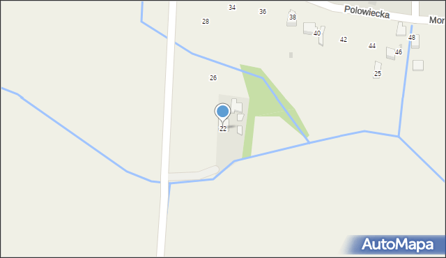 Poręba Wielka, Monowicka, 22, mapa Poręba Wielka